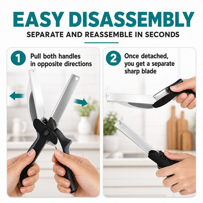 2in1 Stainless Steel Kitchen Shears