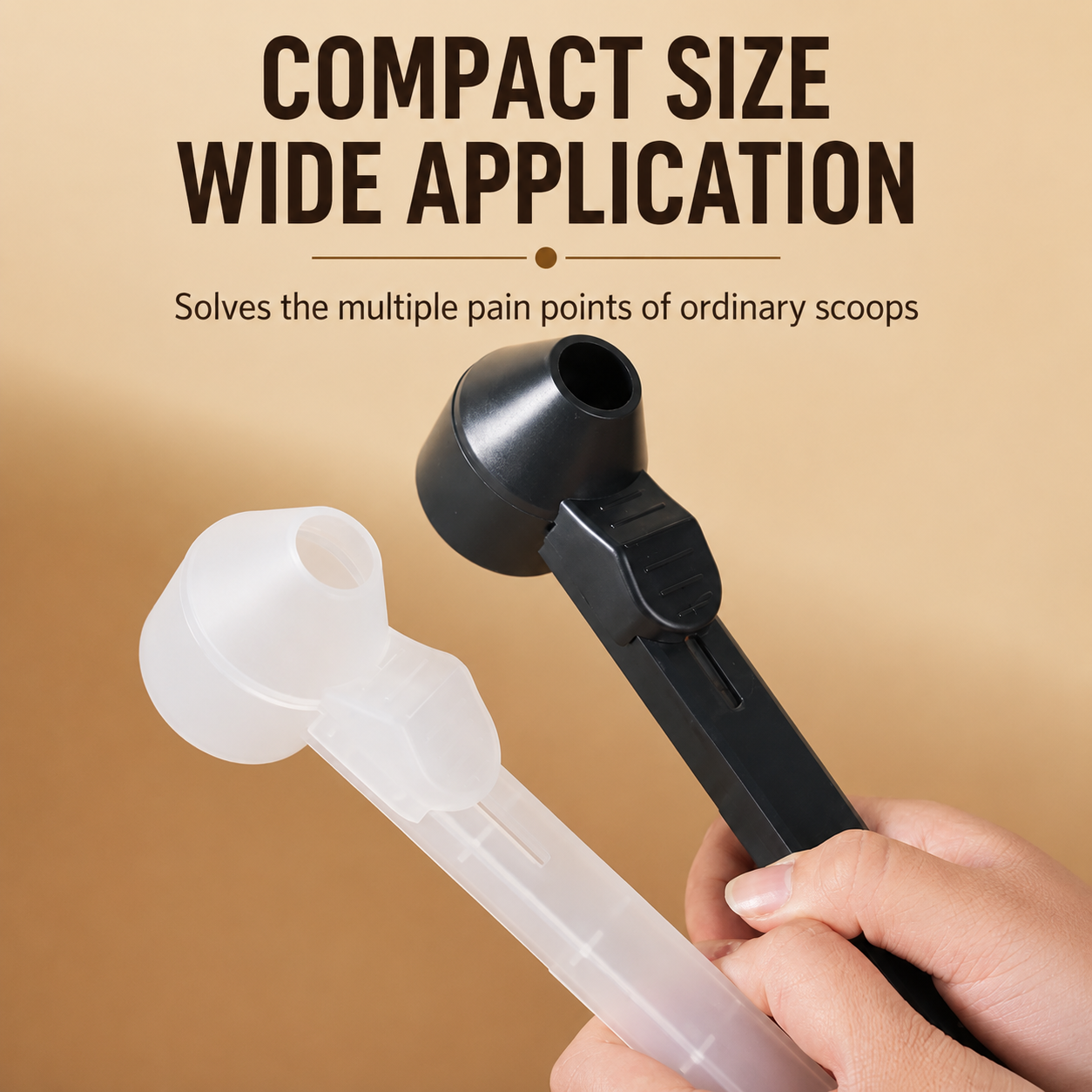 Sliding Coffee Scoop with Portion Control