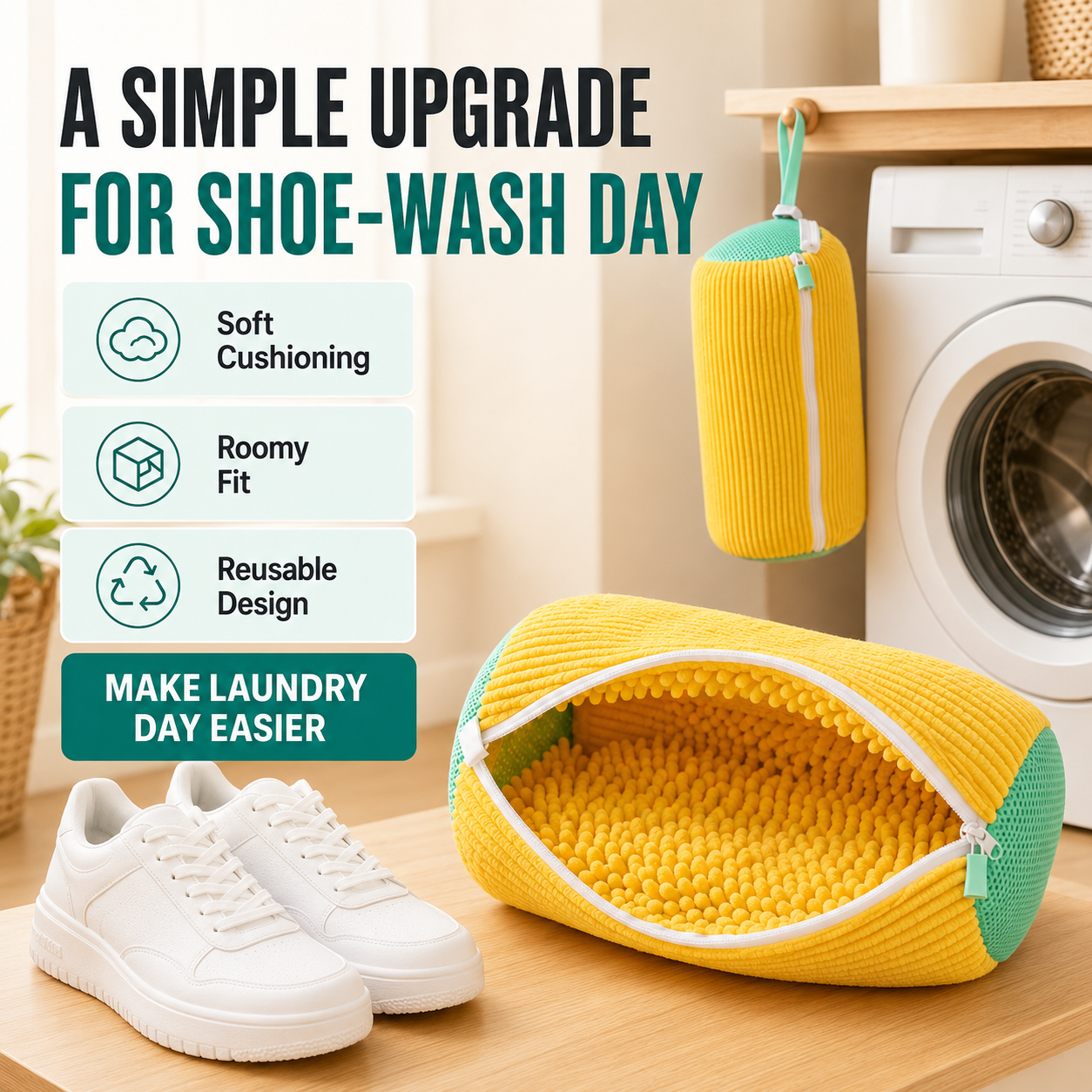 Laundry Shoe Washing Bag for Washing Machine