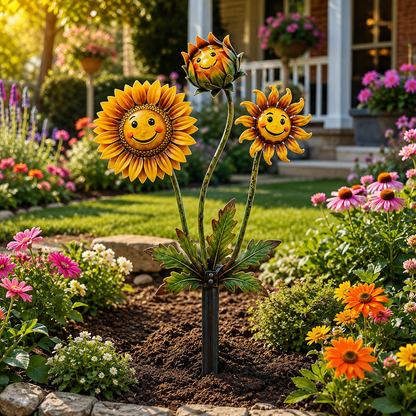 Handcrafted Garden Character Stakes
