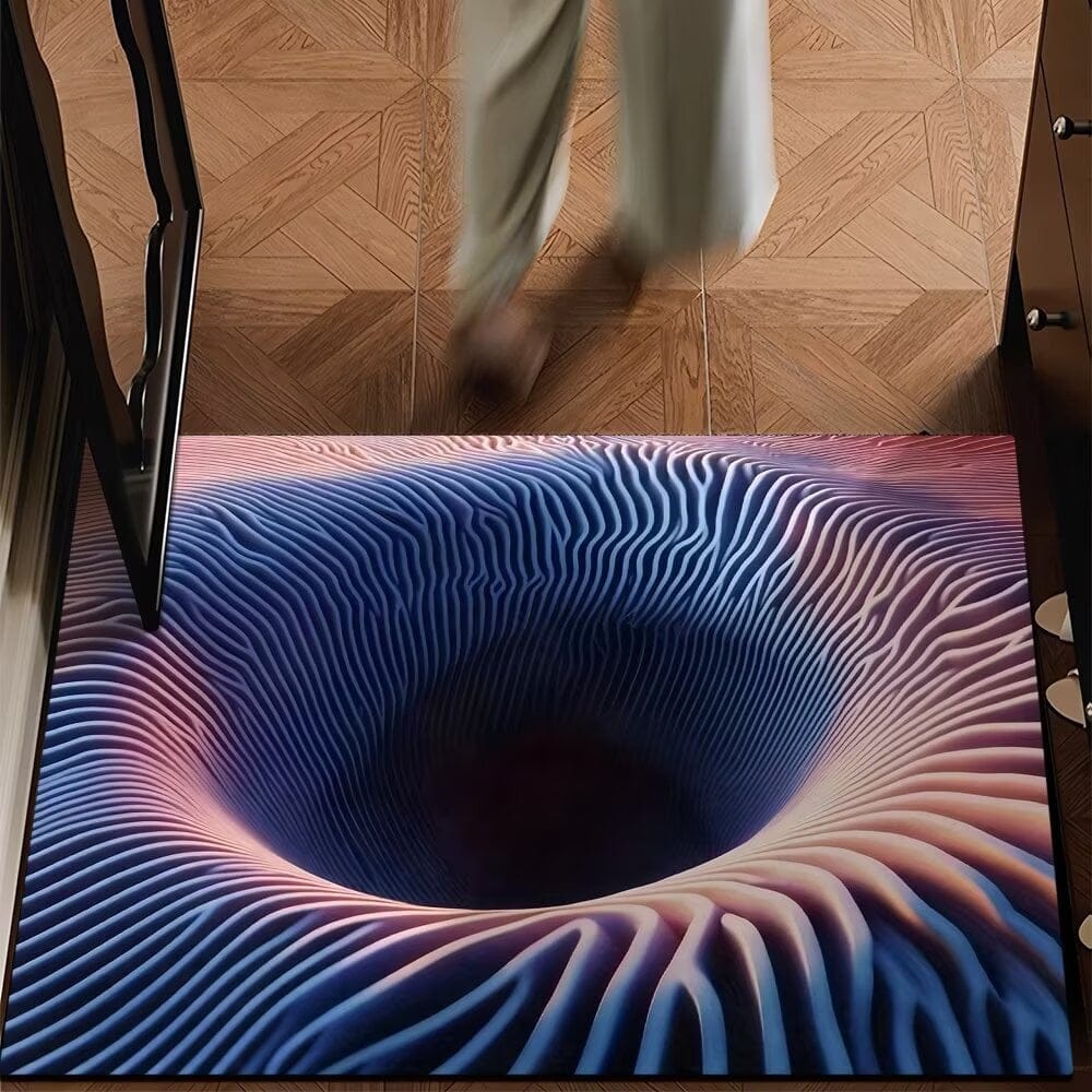 Endless Abyss Illusion Doormat - Mind-Bending 3D Visual Effect