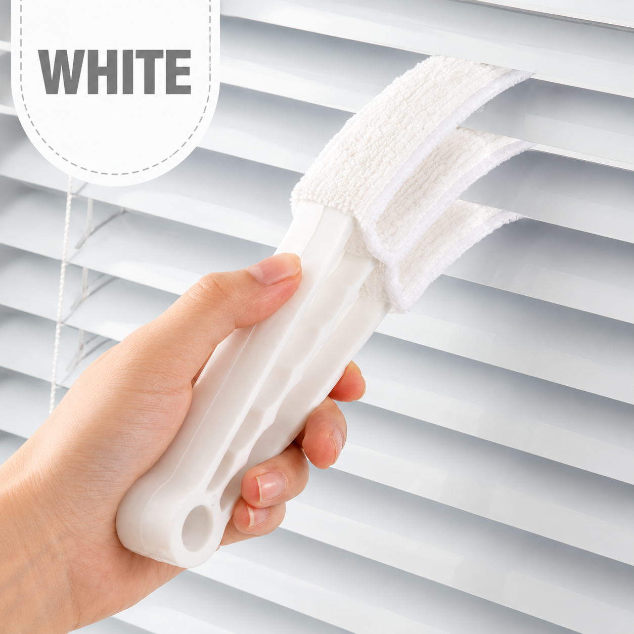 Clean Blinds in Minutes – Microfiber Blind Cleaner Brush 2-Pack