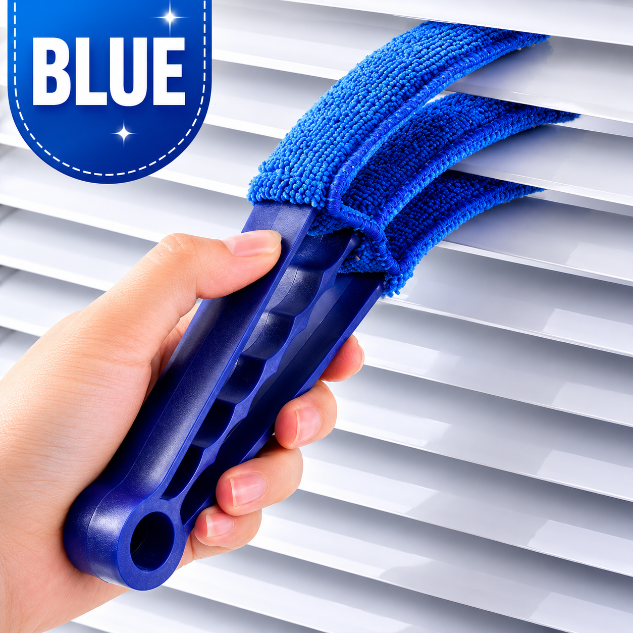 Clean Blinds in Minutes – Microfiber Blind Cleaner Brush 2-Pack