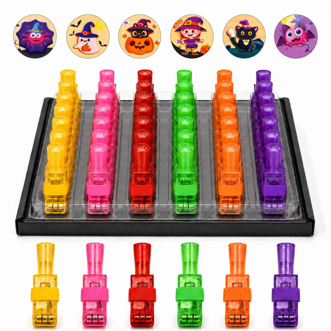 🎃 Halloween Finger Projector Lights – Mini Pattern Projector
