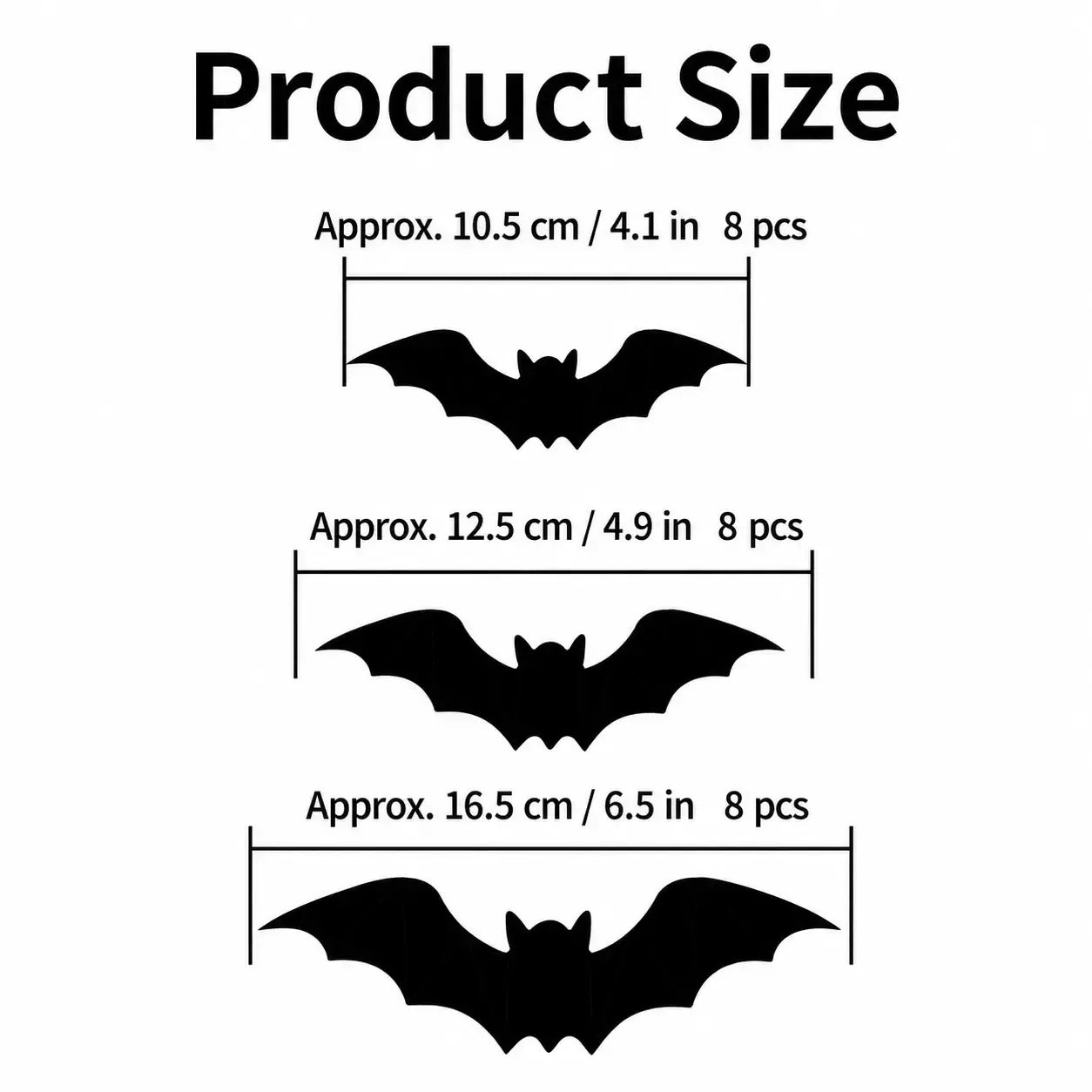 🦇Halloween 3D LED Bat Light Decorations