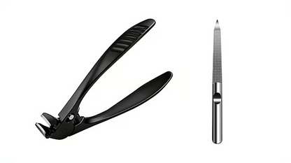 ⏳Time-Limited Special⏰Stainless Steel Nail Clippers With Splash Guard – Large opening for ingrown nails & foot care ✂️👣