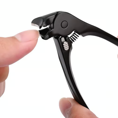 ⏳Time-Limited Special⏰Stainless Steel Nail Clippers With Splash Guard – Large opening for ingrown nails & foot care ✂️👣
