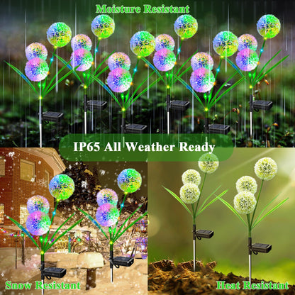 MagicGlow Solar Dandelion Lights