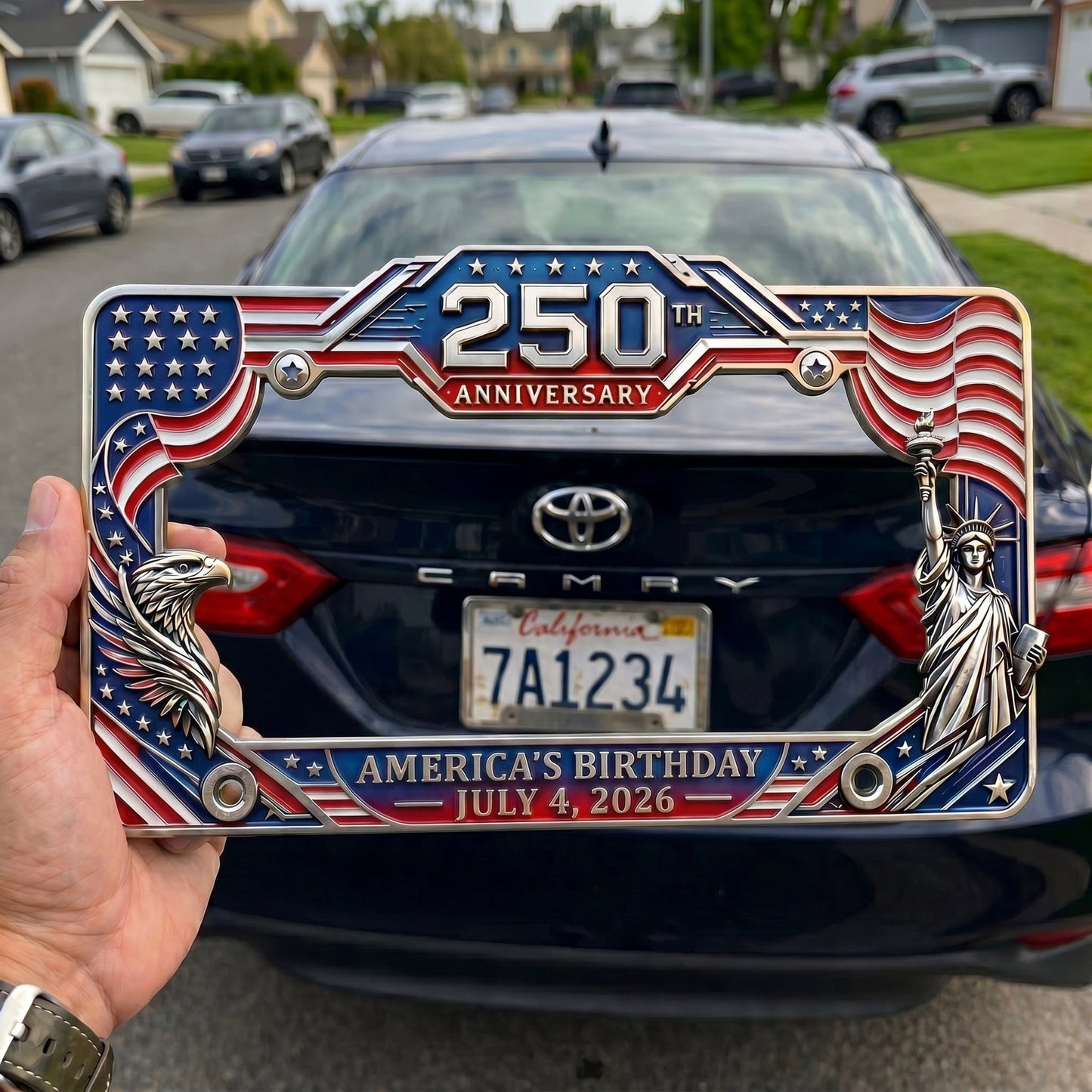 🗽LAST DAY 49% OFF-🇺🇸250th Anniversary Commemorative License Plate Frame