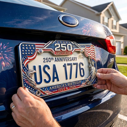 🗽LAST DAY 49% OFF-🇺🇸250th Anniversary Commemorative License Plate Frame