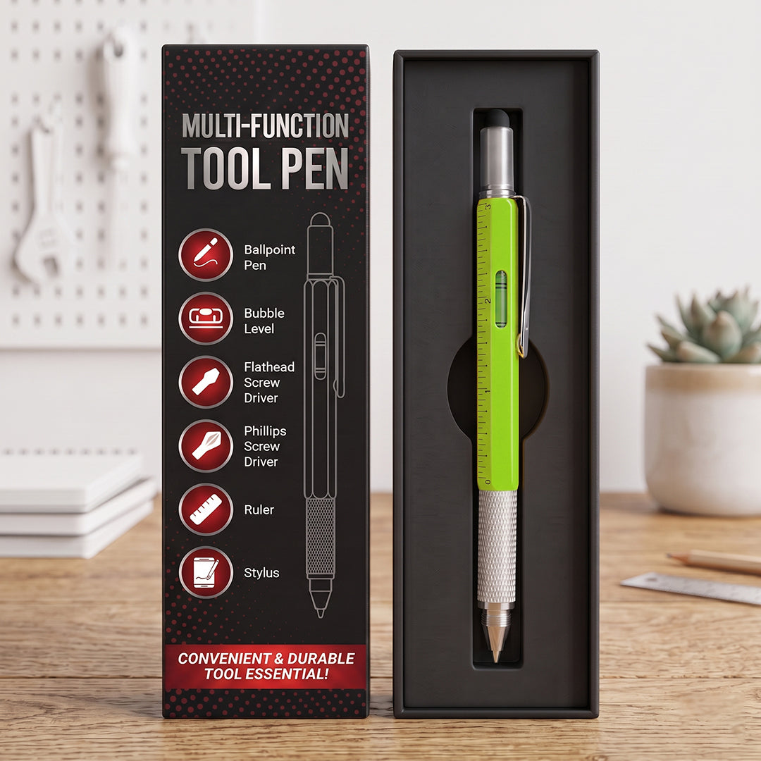 6-in-1 Multi-function Tool Pen