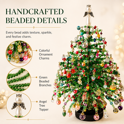 🎄✨ DIY Beaded Christmas Tree Kit