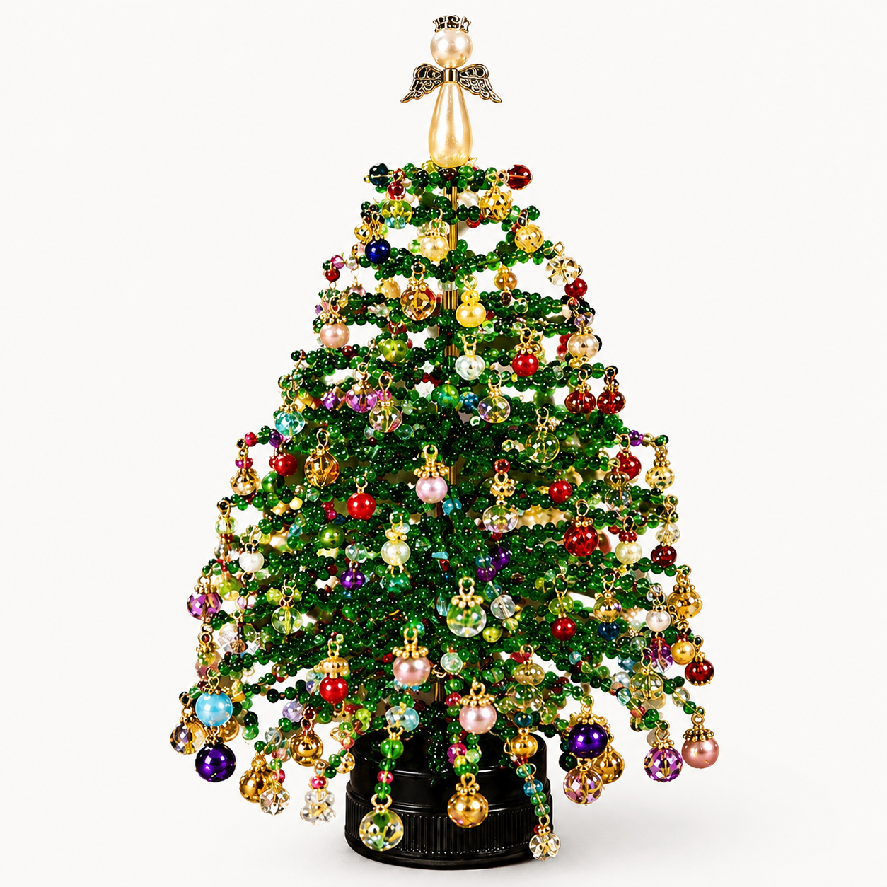 🎄✨ DIY Beaded Christmas Tree Kit