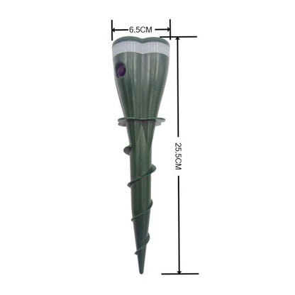 🌸Spring Sale 50 % OFF☘️Outdoors Solar Powered Waterproof Screw Mole Repellent