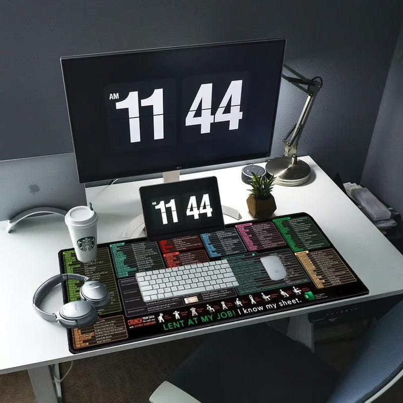 🔥 Hot Sale 50% OFF 🔥Stain-Resistant Anti-Slip Shortcut Desk Pad for Office
