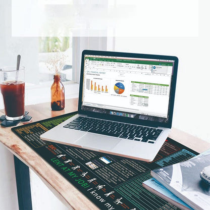 🔥 Hot Sale 50% OFF 🔥Stain-Resistant Anti-Slip Shortcut Desk Pad for Office