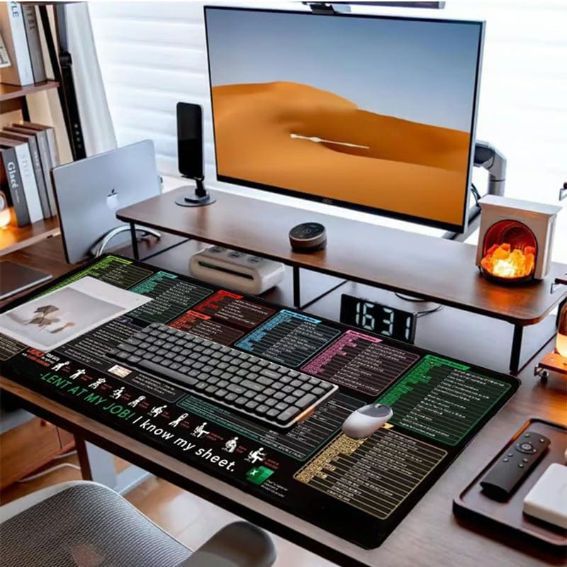 🔥 Hot Sale 50% OFF 🔥Stain-Resistant Anti-Slip Shortcut Desk Pad for Office