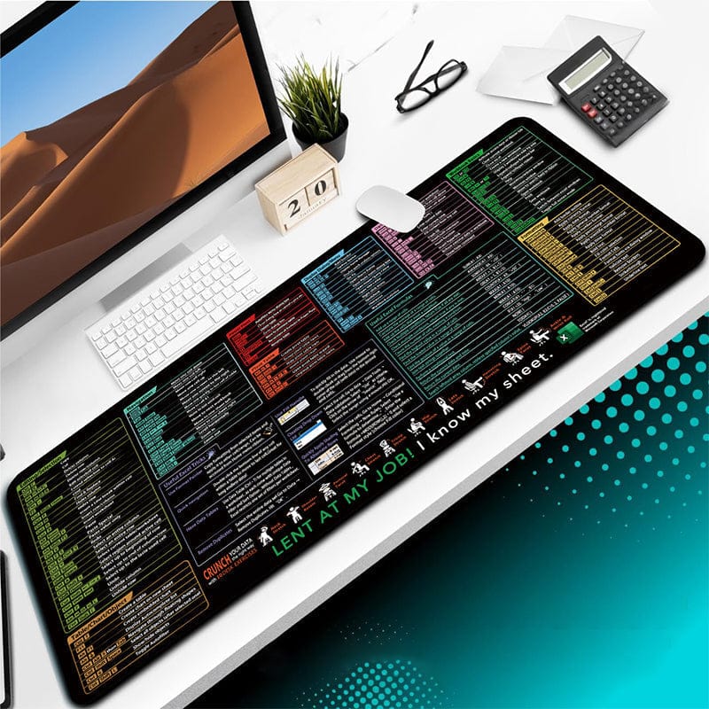 🔥 Hot Sale 50% OFF 🔥Stain-Resistant Anti-Slip Shortcut Desk Pad for Office