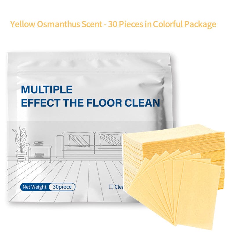 🧹 Multi-Effect Floor Cleaning Sheets – Powerful Stain Removal & Fresh Scent 🌿