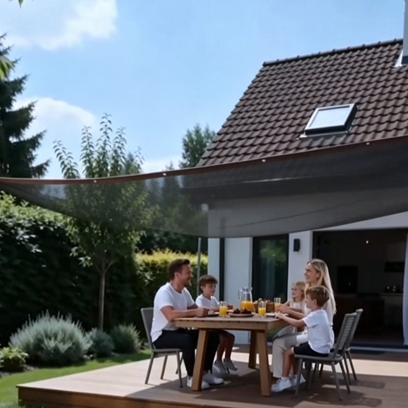 UV-resistant, breathable, cooling, high-quality woven sunshade