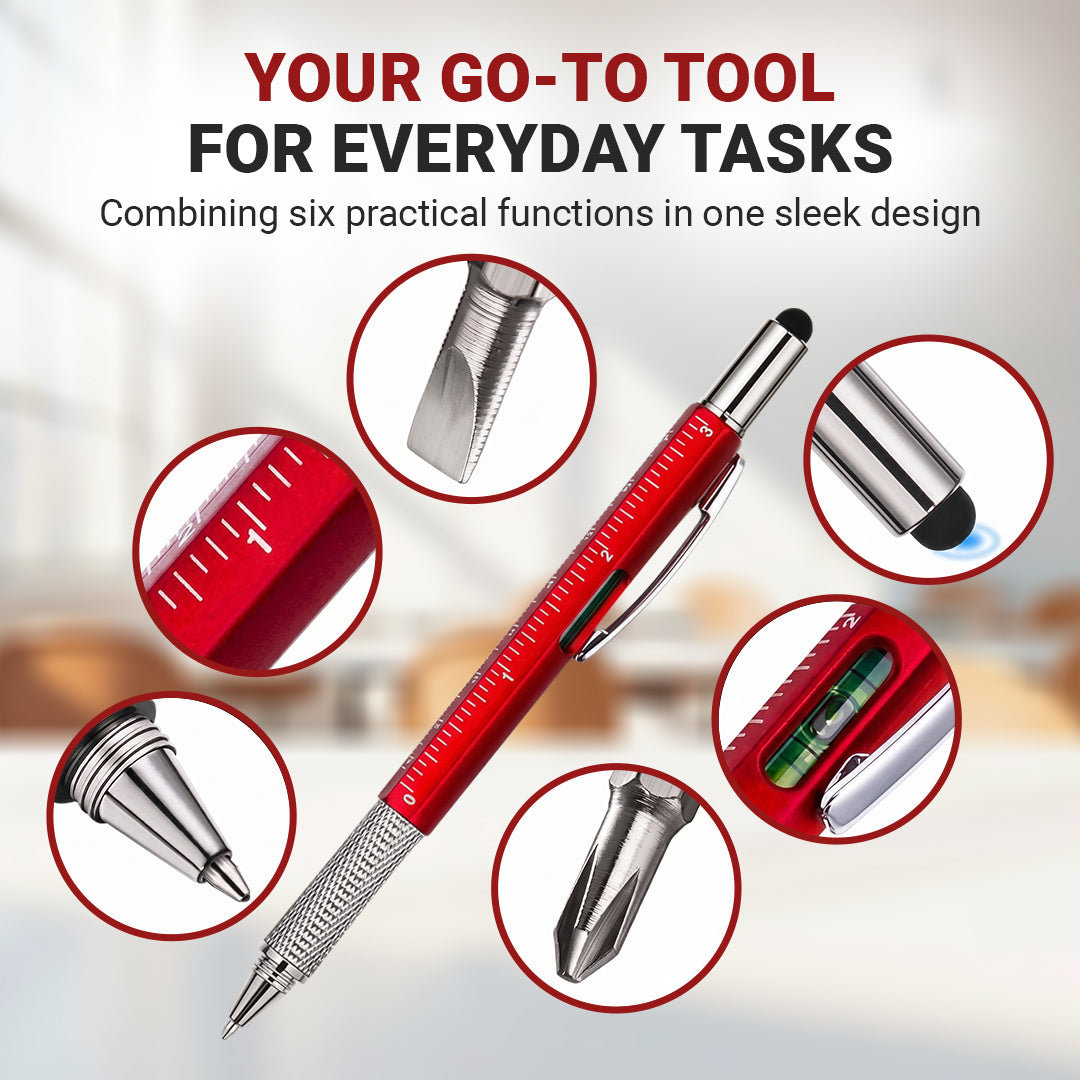 6-in-1 Multi-function Tool Pen