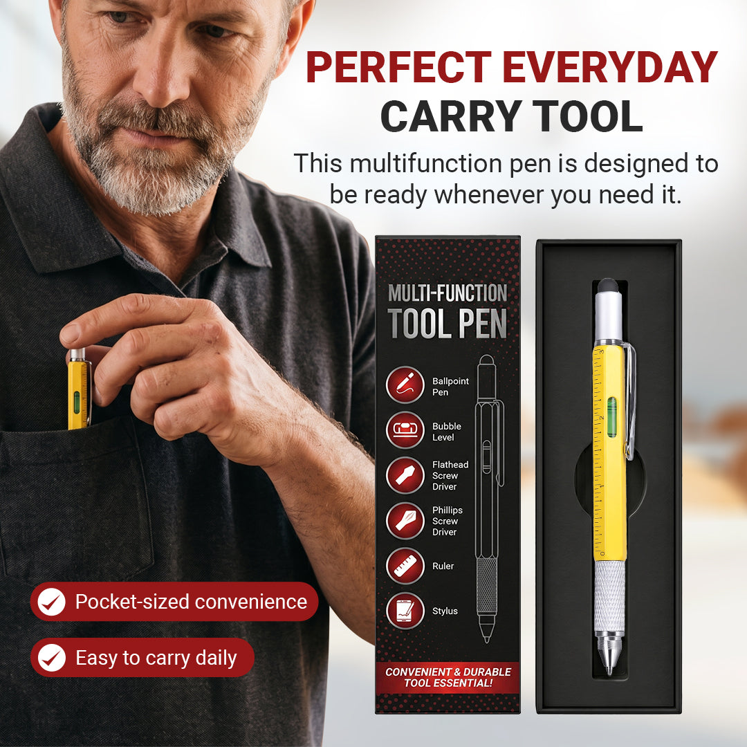 6-in-1 Multi-function Tool Pen