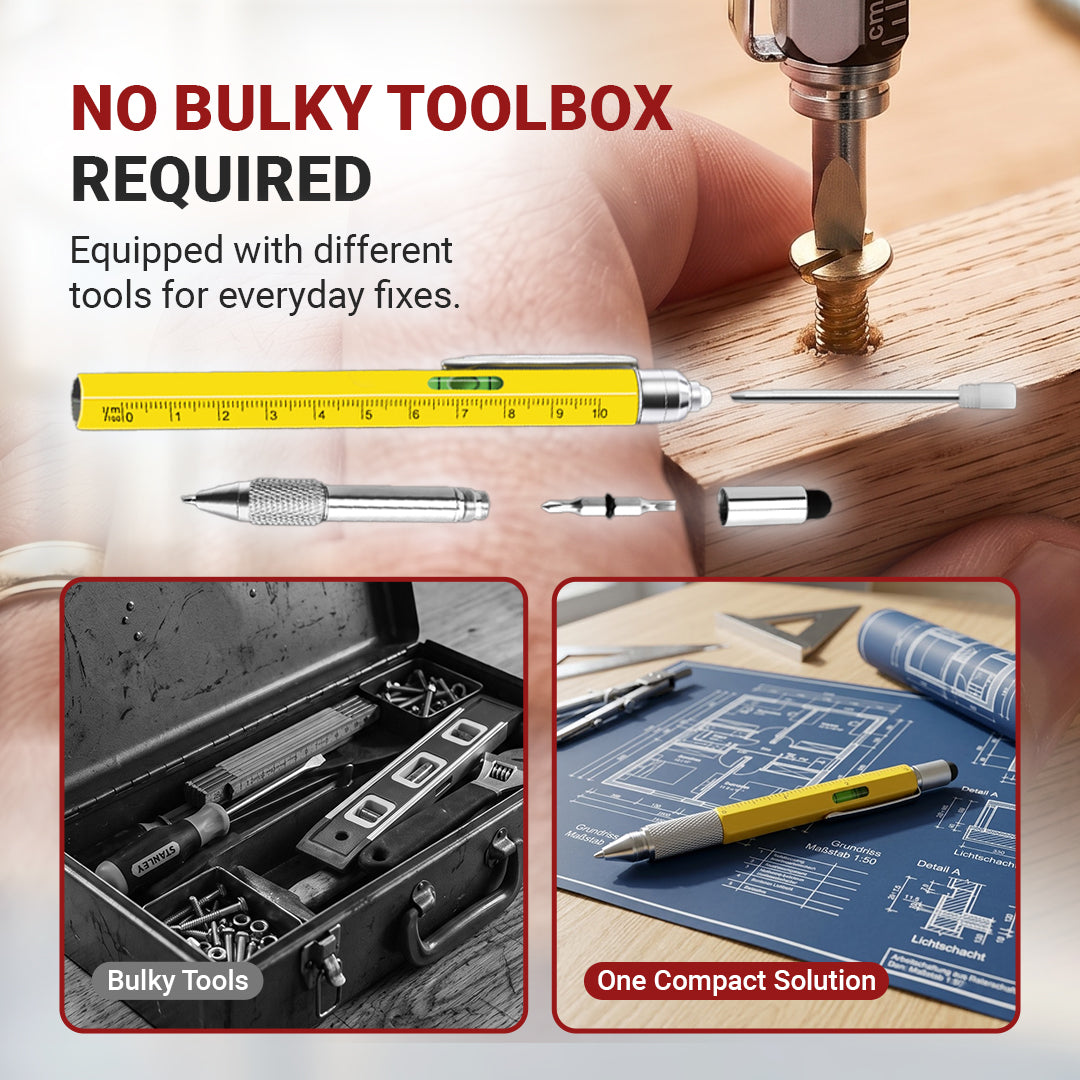 6-in-1 Multi-function Tool Pen