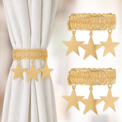 Heavy-Duty Magnetic Curtain Clips