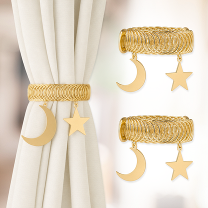 Heavy-Duty Magnetic Curtain Clips